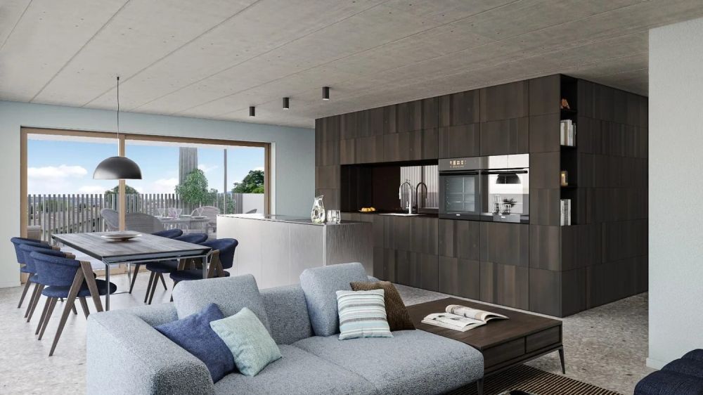 3.5 Zimmer Attikawohnung mit 93 m² Terrasse -  Bild 2