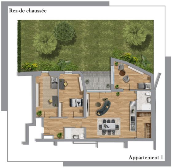 Magnifique appartement 4.5 pièces neuf avec vue exceptionnelle au Pont - Bild 4