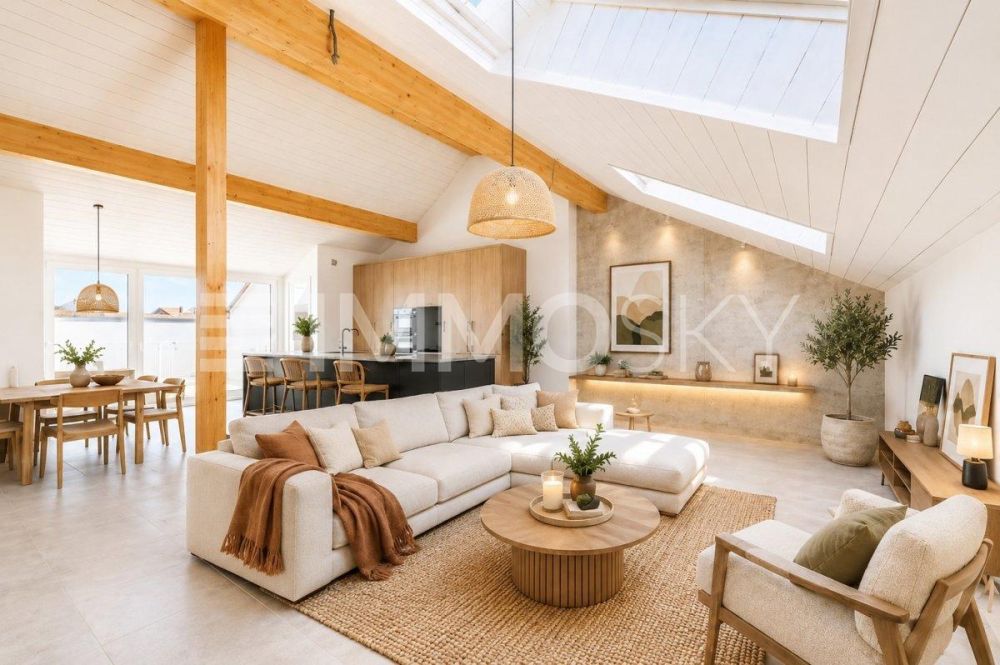Schönes Duplex mit 4.5 Zimmern, neu, 4 Minuten von Cheseaux-sur-Lausanne - Séjour confortable avec beaucoup de cachet homestaging