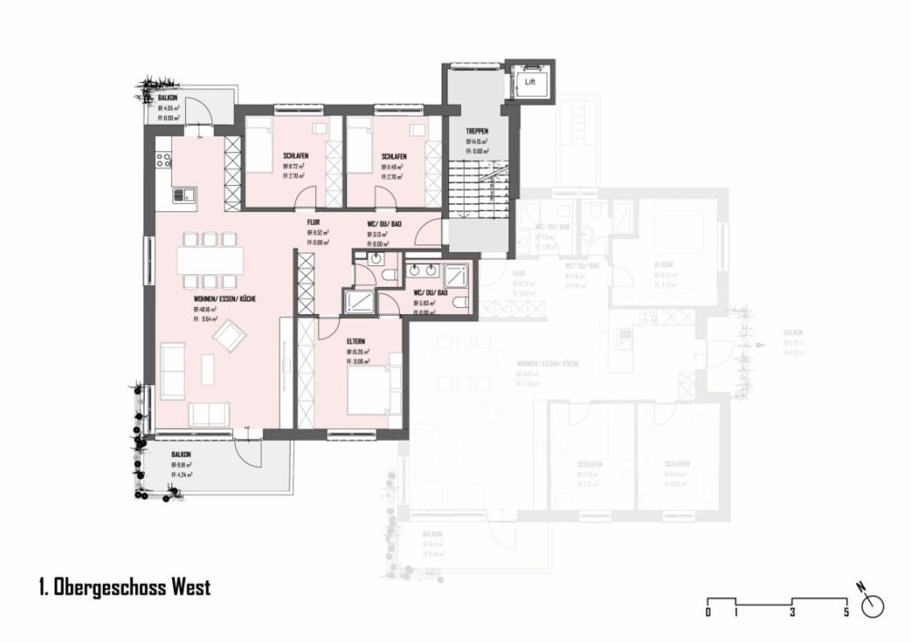 Erstbezug nach Sanierung 1.OG 4.5-Zimmer-Wohnung -  Bild 9