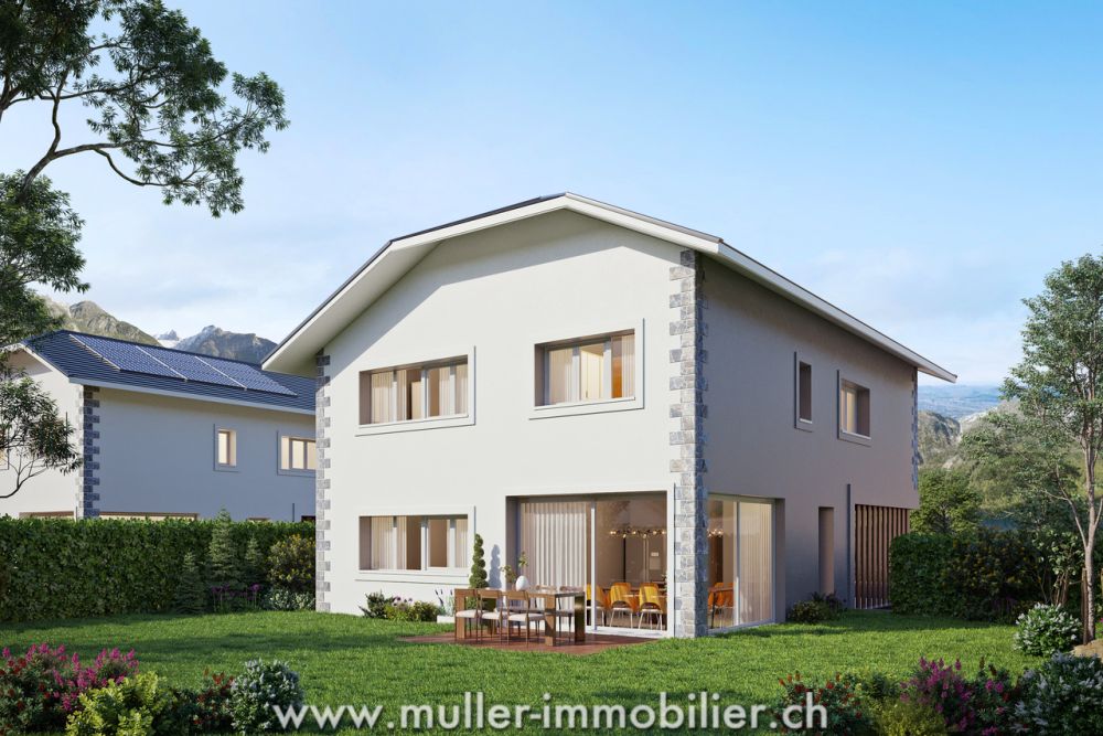 Villa mit Panoramablick in Aigle -  Bild 1