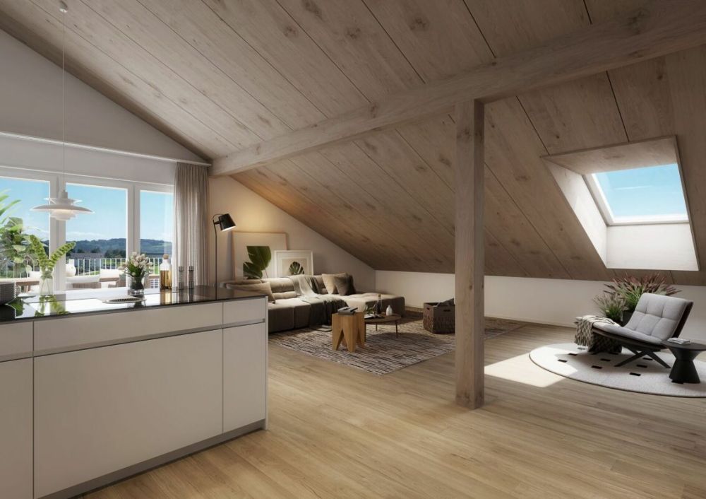 Neubauprojekt "zur Wiesegg" - Obergeschosswohnung in hochwertiger Holzbauweise (Minergie-P) an ruhiger, sonniger Lage - Bild 7