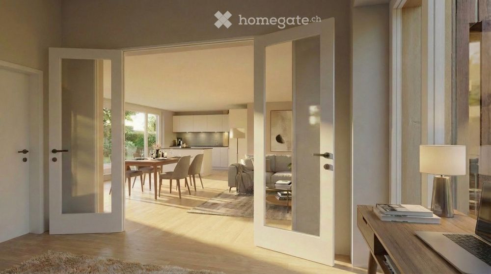 Appartement neuf 5.5 pièces avec terrasse et jardin – Le Pont - Bild 3