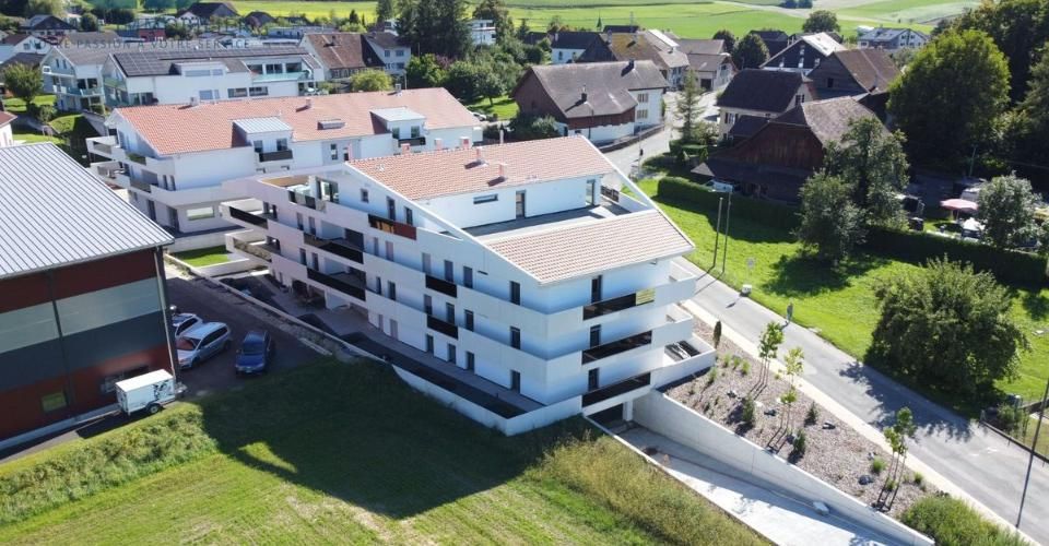 Appartement neuf de 3.5 pièces avec une grande terrasse - Haute performance énergétique - Appartement 3.5 pièces - image - 11