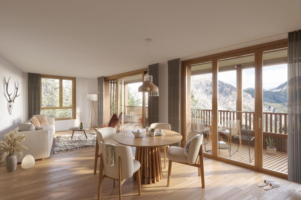 3.5 Zimmer Ferienwohnung (Zweitwohnung) im Haus 3, Pradella Park -  Bild 1