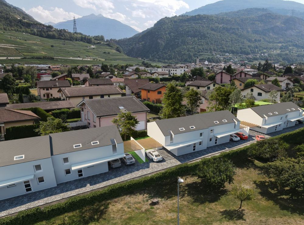 Prächtige unabhängige Villa mit 4,5 Zimmern in Bramois - Villa, 5.5 pièces, 185.00 m2