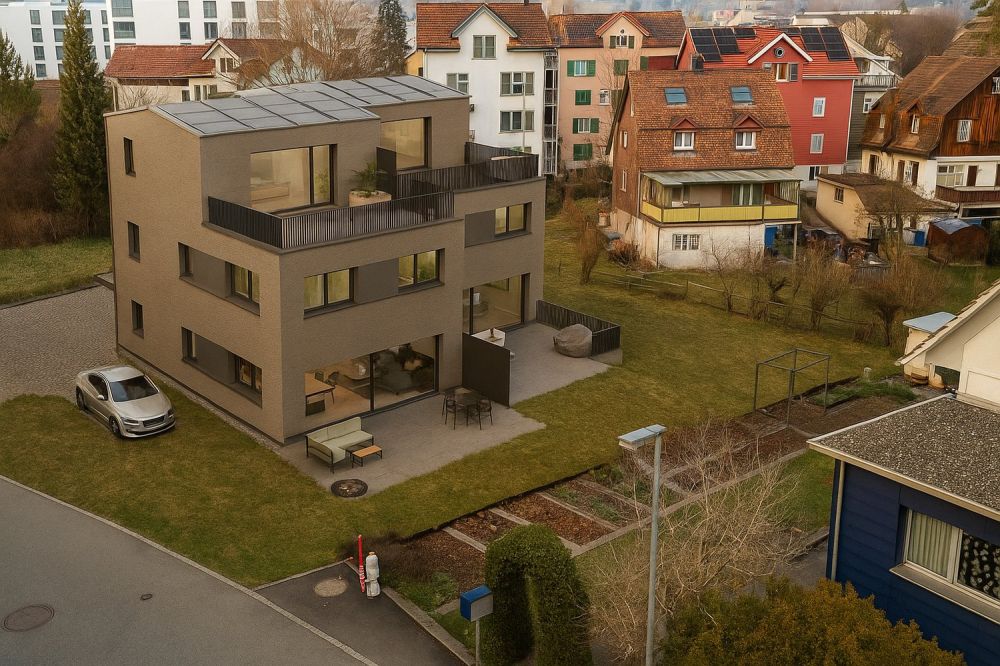 Neubau Haushälfte (Haus Bach) - Ihr neues Zuhause in ruhiger, zentraler Lage in Wald ZH -  Bild 1