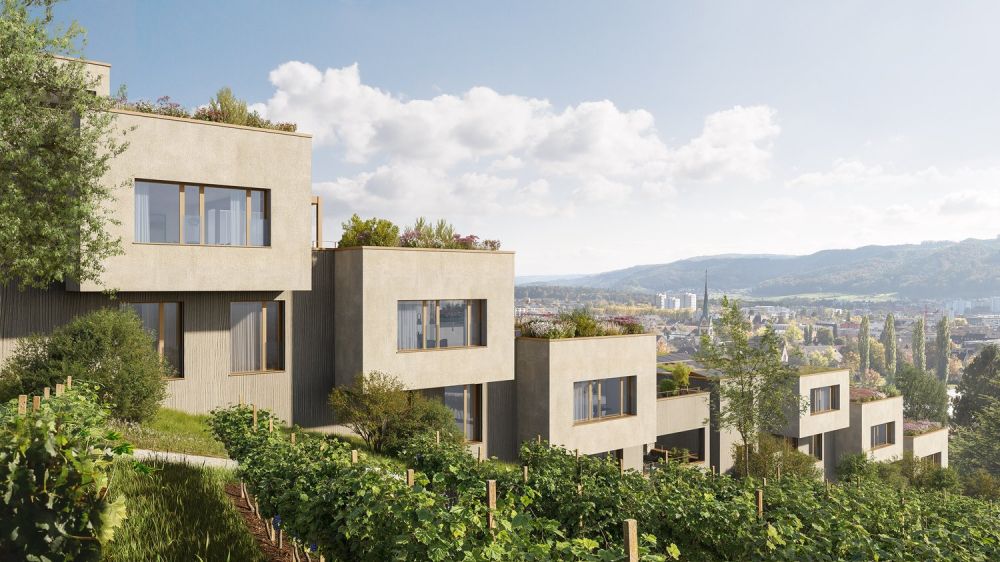 Rebbergstrasse 24 in Wettingen - Wohnen mit Weitblick - Aussenvisualisierung