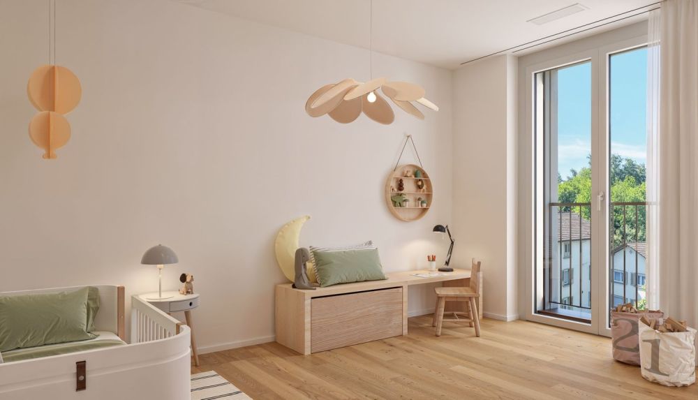 3.5-Zimmer-Gartenwohnung mit flexiblem Eingangsbereich und 41m² Aussenfläche -  Bild 5