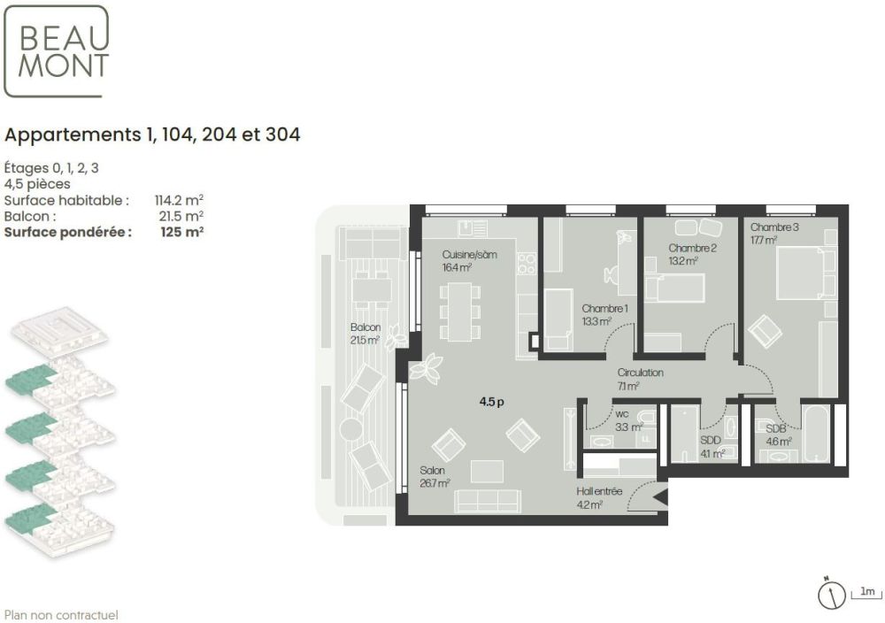 Letztes 4.5-Zimmer-Neubau im 1. Stock -  Bild 9