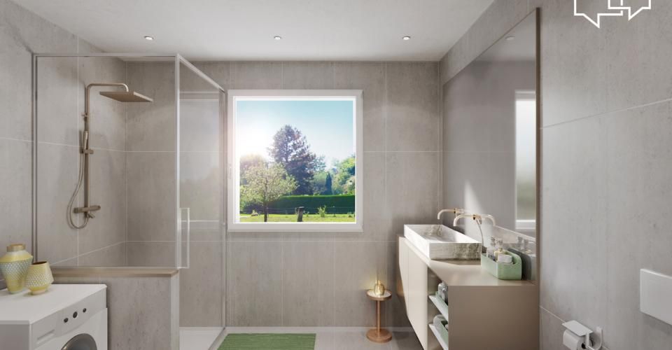 Le Clos des Jordils - villa de 5.5 pièces neuve - Lot A2 - Maison contiguë 5.5 pièces - image - 8