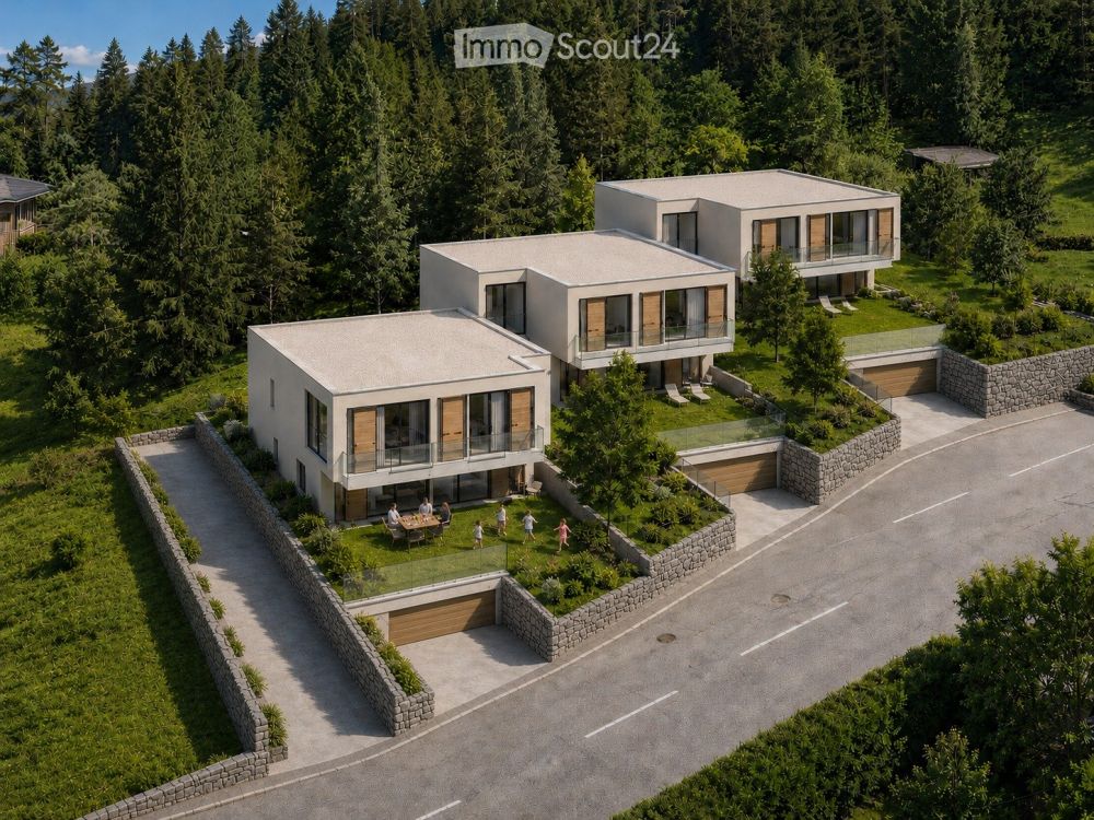 Noch 2 Häuser frei - Moderne 5.5 Einfamilienhäuser in Visp – herrliche Aussicht am Waldrand -  Bild 5