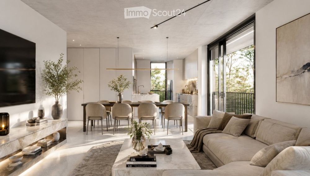 PISCINE UND GROSSE FENSTERFRONTEN: PENTHOUSE 5.5 | SESSA -  Bild 7