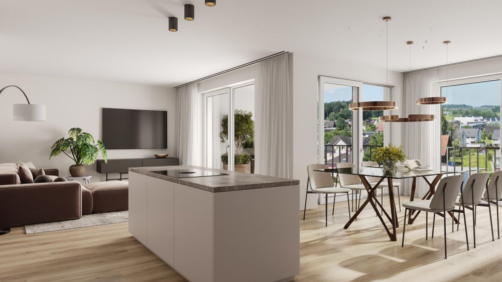 3.5 Zimmerwohnung in Erlen -  Bild 1