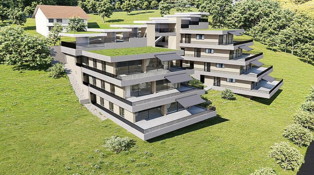 7 moderne Terrassenwohnungen in Rümlingen BL- Neubau  -  Bild 2