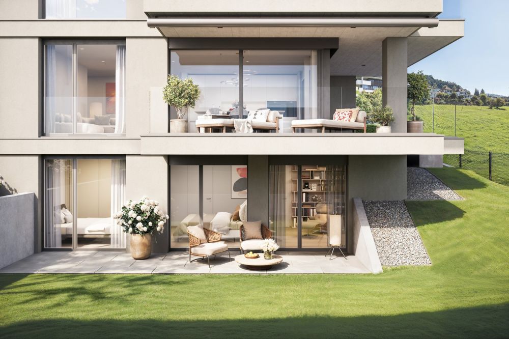 Neubau TERRA: Exklusive 5.5-Zimmer-Maisonettewohnung - Walde Immobilien AG