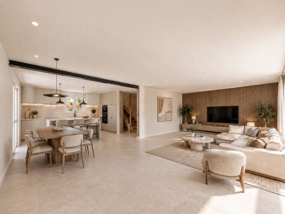 Neuf ! Villa individuelle avec piscine et magnifique vue sur le lac - Proposition d'aménagement