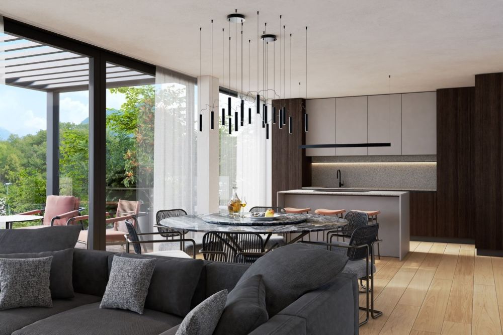 Moderne Villa mit Panoramablick in Collina d'Oro -  Bild 6