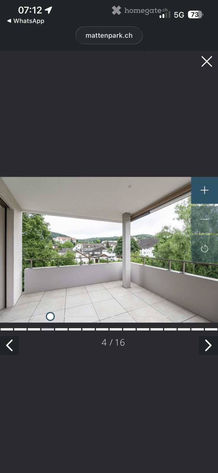 Moderne 3.5-Zimmer-Wohnung mit Balkon in Othmarsingen -  Bild 5