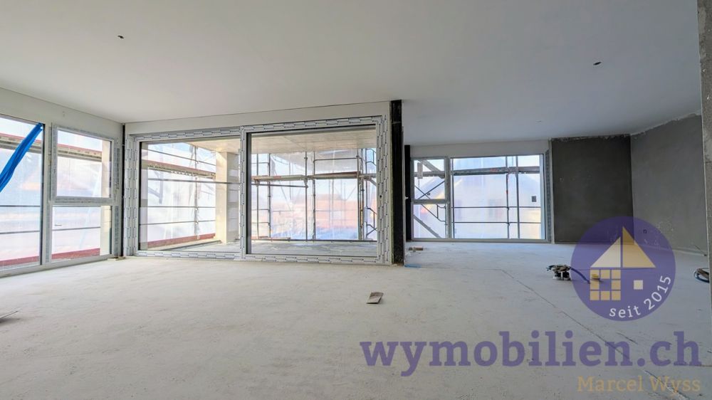 Gartenwohnung bezugsbereit 1.8.2026! - Wohnbereich am 13.2.26