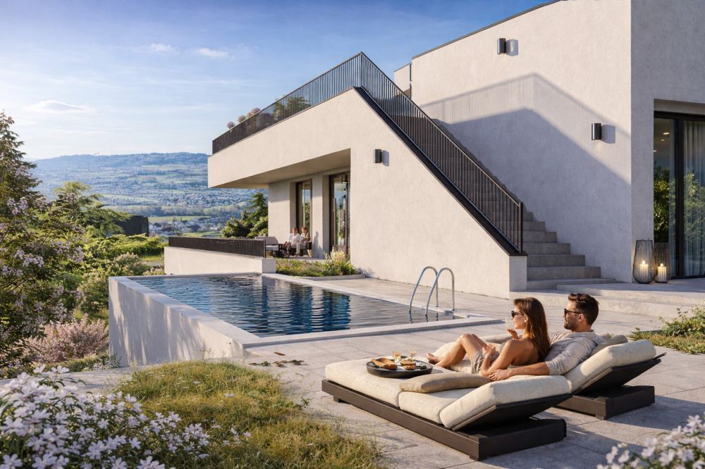 Luxuriöses Neubau Terrassenwohnung mit viel Privatsphäre -  Bild 1