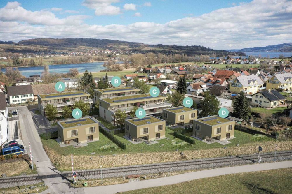 Vier freistehende 5.5-Zimmer Einfamilienhäuser Neubau in Eschenz - Bild 5