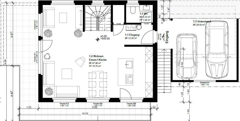 Neubau Wohnhaus "Eggetli" mit Einliegerwohnung und Carport -  Bild 7