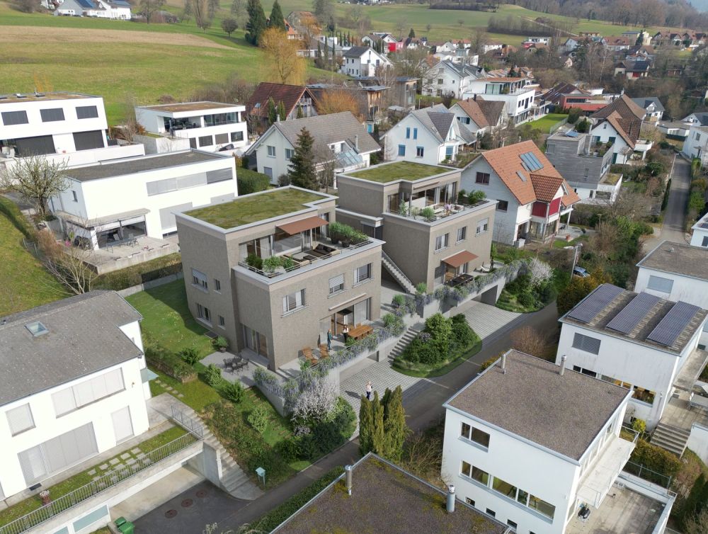BAUSTART ERFOLGT - Neubau am sonnigen Huebachersteig in Untersiggenthal  -  Haus A / Whg. A1 -  Bild 1