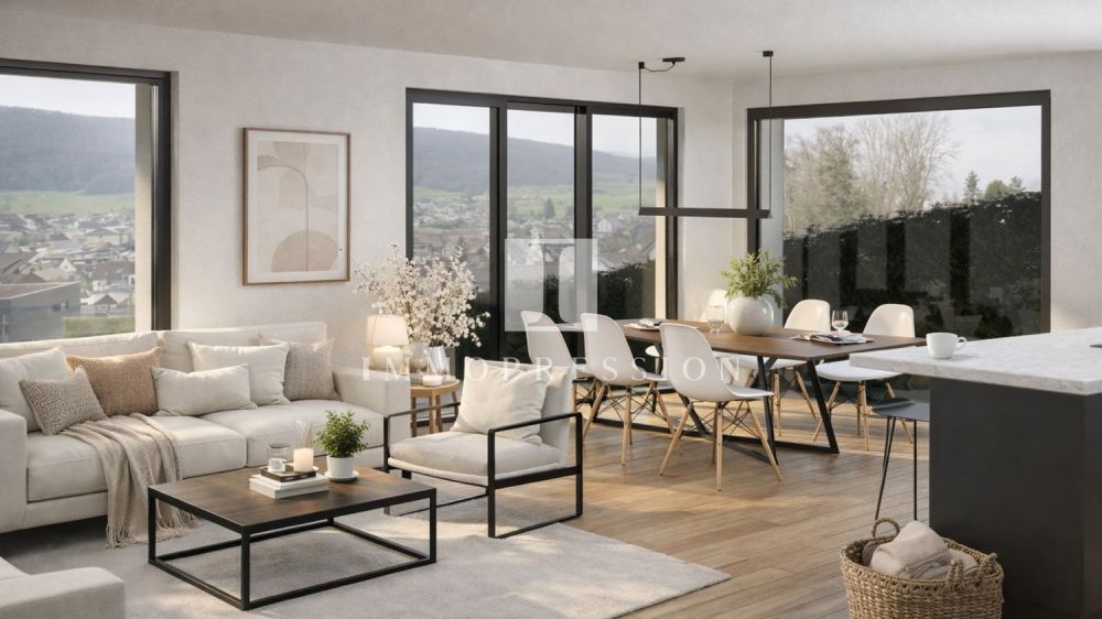 NEUBAU in Hofstetten-Flüh: Sonnenverwöhntes Einfamilienhaus - 1A-Ausblick! -  Bild 2