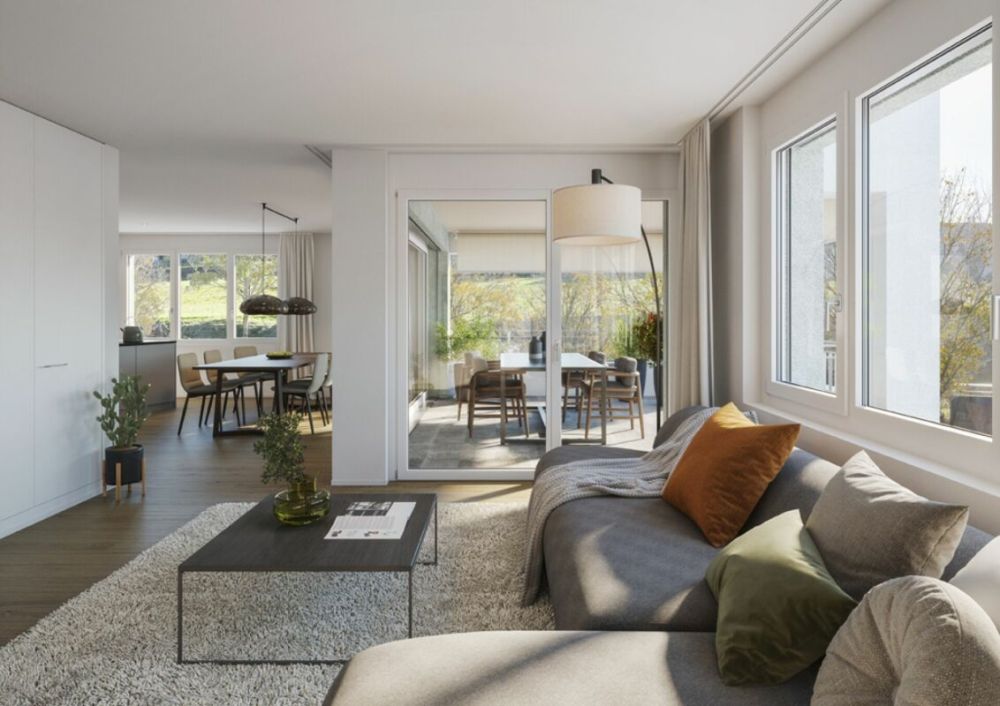 Minergie | 133 m² | 4.5-Zi.-Wohnung | 2. OG | Erstbezug - Visualisierungen