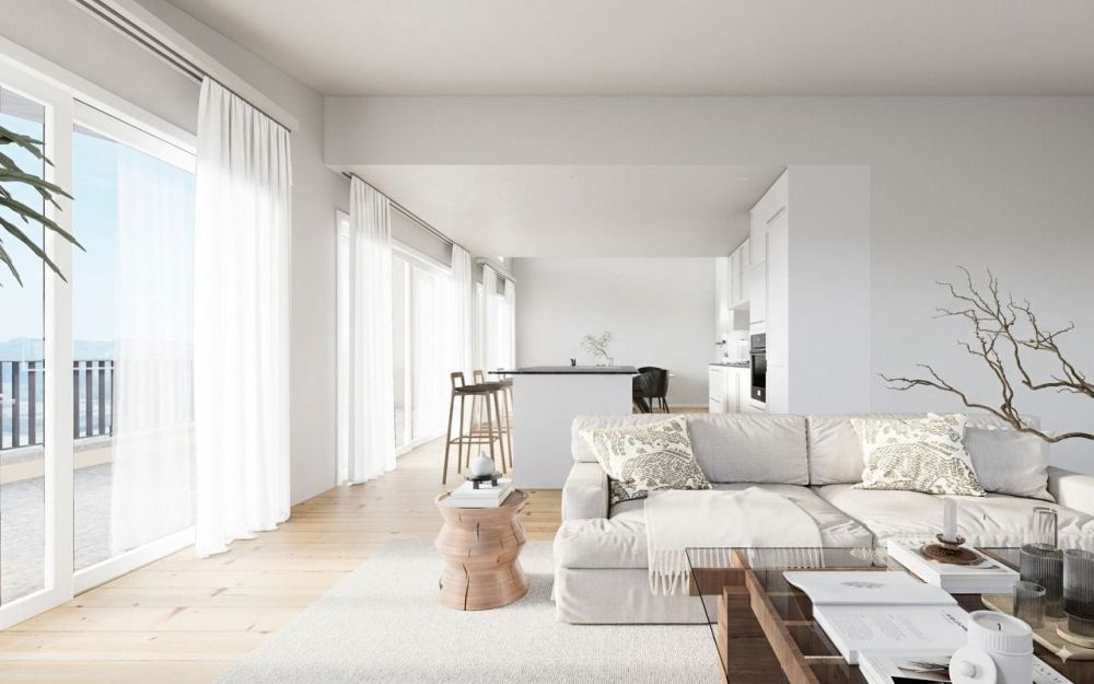 Moderne 4.5-Zimmer-Eigentumswohnung mit Südausrichtung und Panoramablick - Bild 3