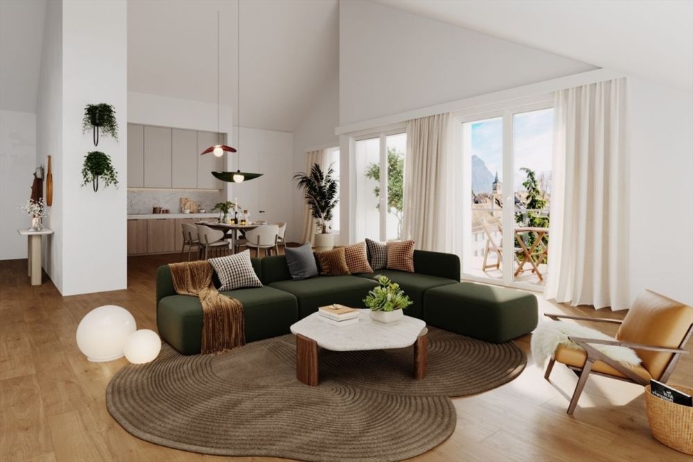 Lot A5 - Neues 3.5-Zimmer-Apartment im 2. Stock mit Panoramablick auf den See - Zu verkaufen in Villeneuve -  Bild 4