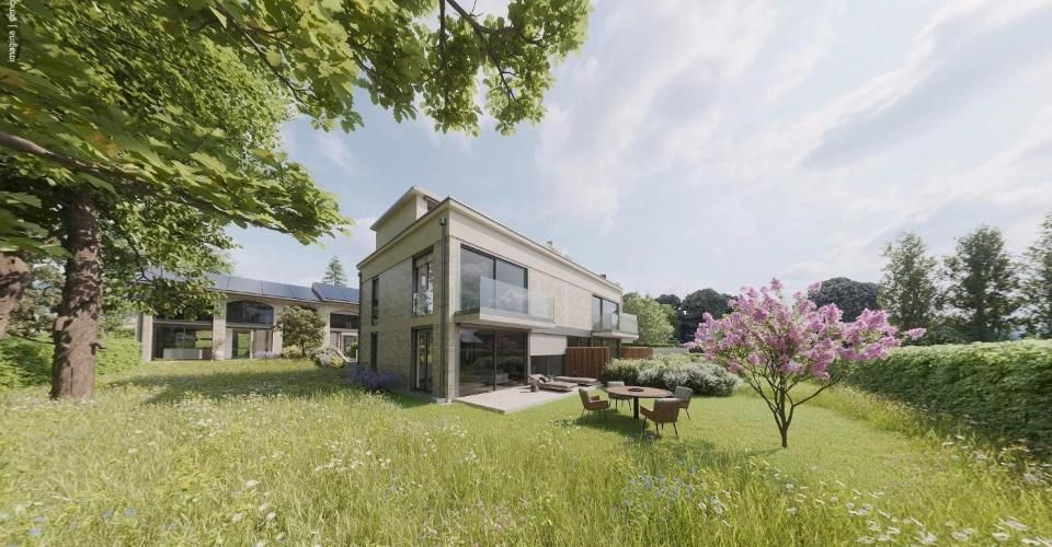 Triplex de standing avec ascenseur privatif desservant tous les niveau - Maison contiguë 6 pièces - image - 1