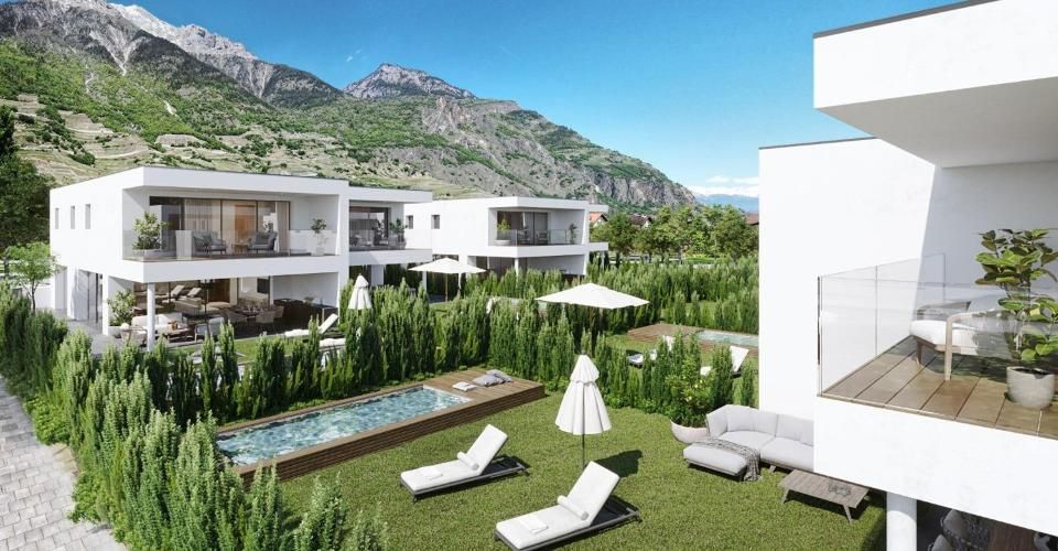 LES MAS DE FULLY - PLUS QUE 2 VILLAS DISPONIBLES ! - Maison jumelée 5.5 pièces - image - 3