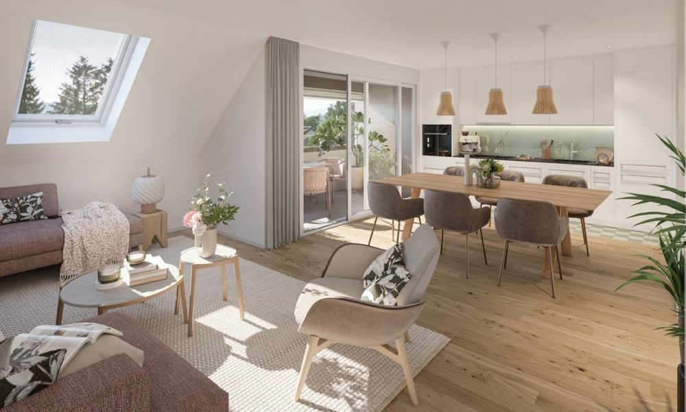 4.5 Zimmerwohnung in Worben - Bild 2