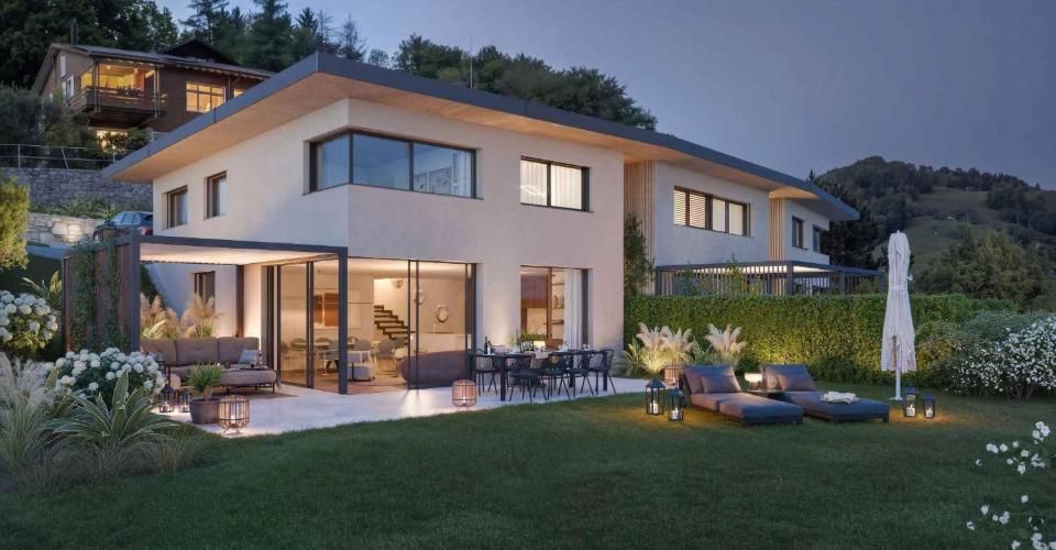 Trois villas de standing sur plans avec vue sur le lac Villa B - Maison contiguë 5.5 pièces - image - 7