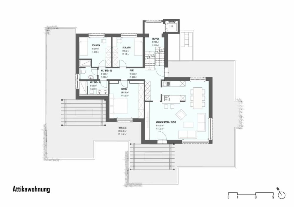 Grosszügige Attika 4.5-Zimmer-Wohnung -  Bild 9