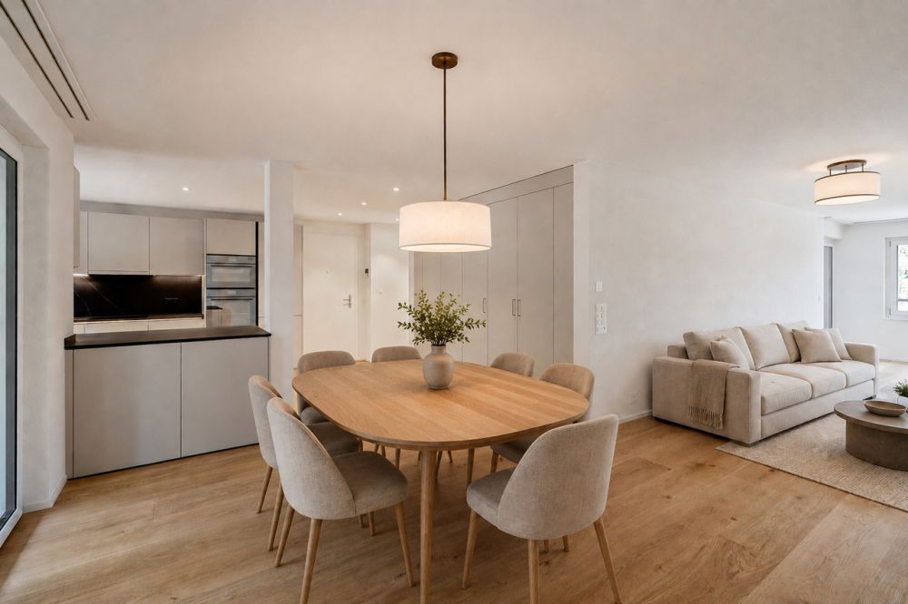 Moderne 4.5-Zimmerwohnung mit drei gedeckten Balkonen -  Bild 1