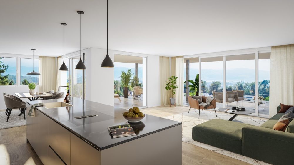 Erstklassiges Neubauprojekt in Oberdürnten: Hochwertige 4.5-Zimmer-Wohnungen -  Bild 4