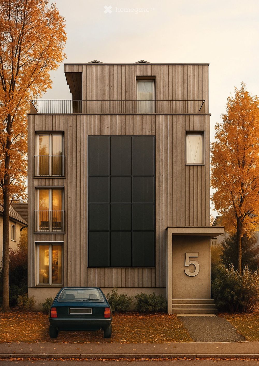 Exklusive Attikawohnung in nachhaltigem Holzbau – modern, hell und energieeffizient - Bild 2