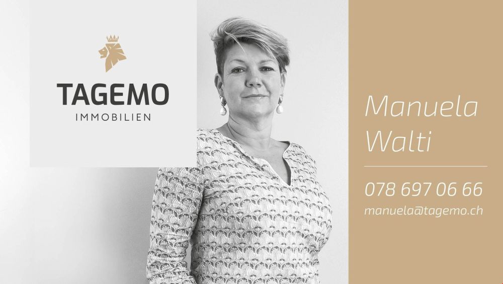 exklusive 5.5 Zimmer Wohnung in moderner Sichtbeton-Architektur – letzte Etappe - Manuela Walti berät Sie gerne persönlich | 078 697 06 66
