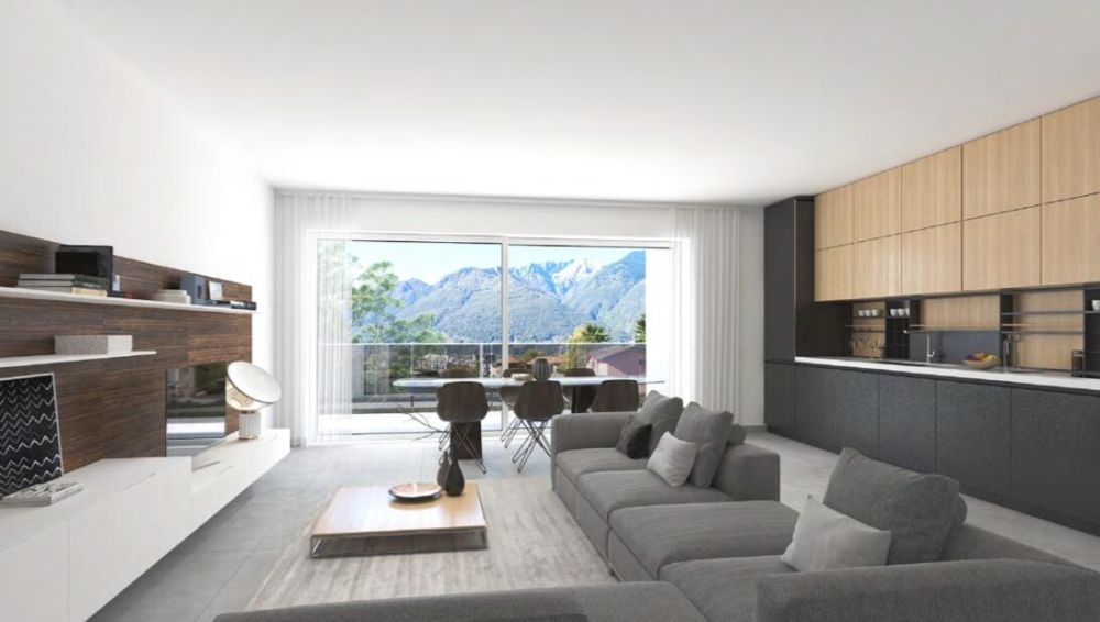 MODERNO 4.5 LOCALI CON BALCONE E VISTA APERTA A BELLINZONA -  Bild 1