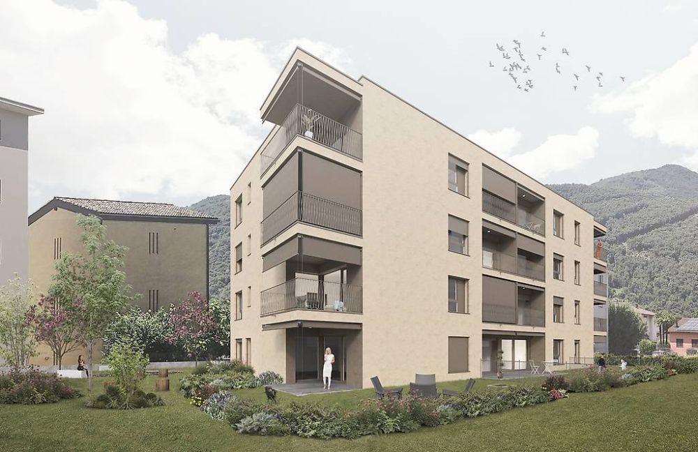 Splendido 2.5 locali a Lamone con terrazzo  Vendita Diretta -  Bild 2