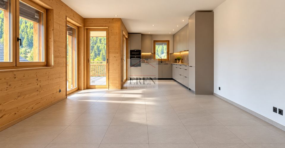 Magnifique appartement 4,5 pièces neuf de qualité avec vue sur les alpes et la Dent-Blanche - Appartement 4.5 pièces - image - 1