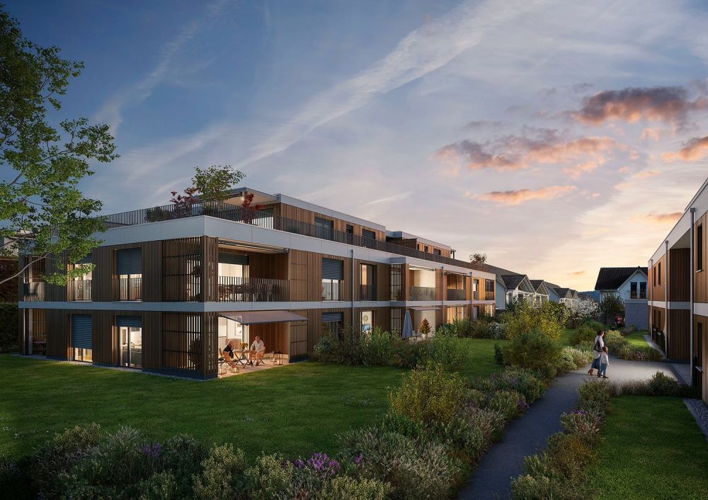 3.5-Zimmer Eigentumswohnungen mit grossen Privatgärten im "Hirsch-Park", Uerkenweg 37 & 39 -  Bild 2