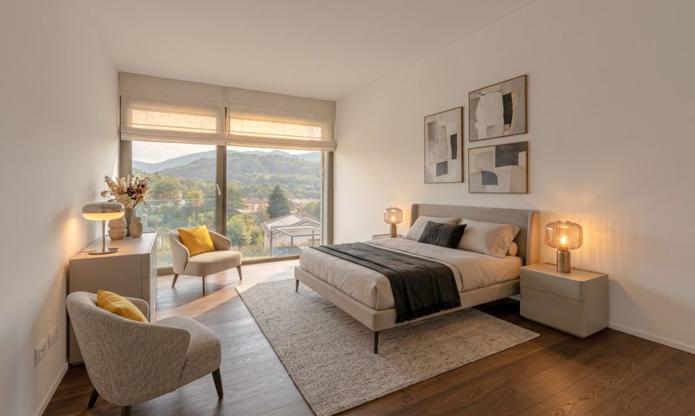 ATTICO 4.5 LOCALI + STANZE EXTRA UND POOL IN PONTE CAPRIASCA -  Bild 5