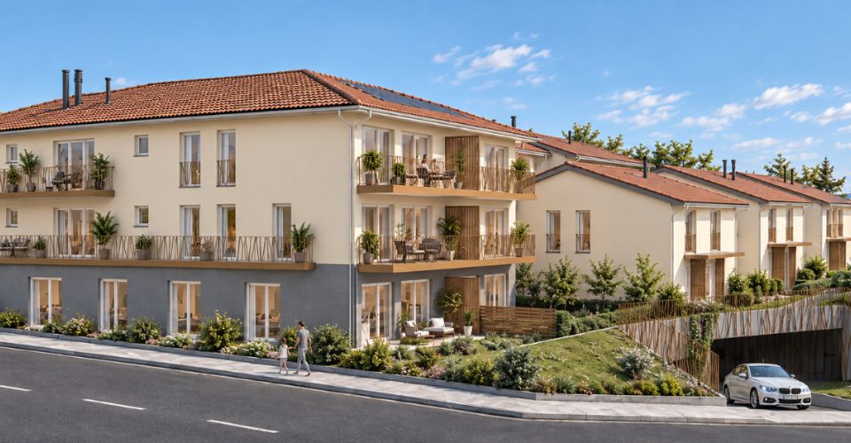 3 villas individuelles neuves à Vauderens - à deux pas de la gare CFF - Maison 5.5 pièces - image - 2