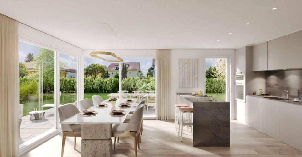Clos de la Bergerie - Villa mitoyenne de 4.5 pièces - Villa D - Maison contiguë 4.5 pièces - image - 1