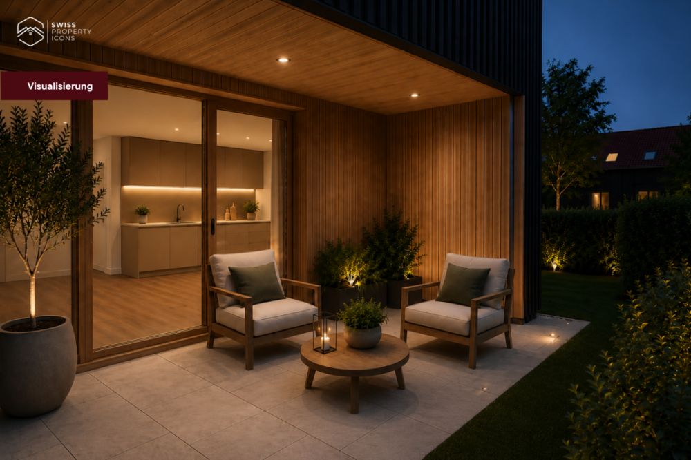 *RESERVIERT* NEUBAU: Gartenwohnung "EICHE" - Traumhafte Neubauwohnungen im Zentrum von Koppigen -  Bild 12