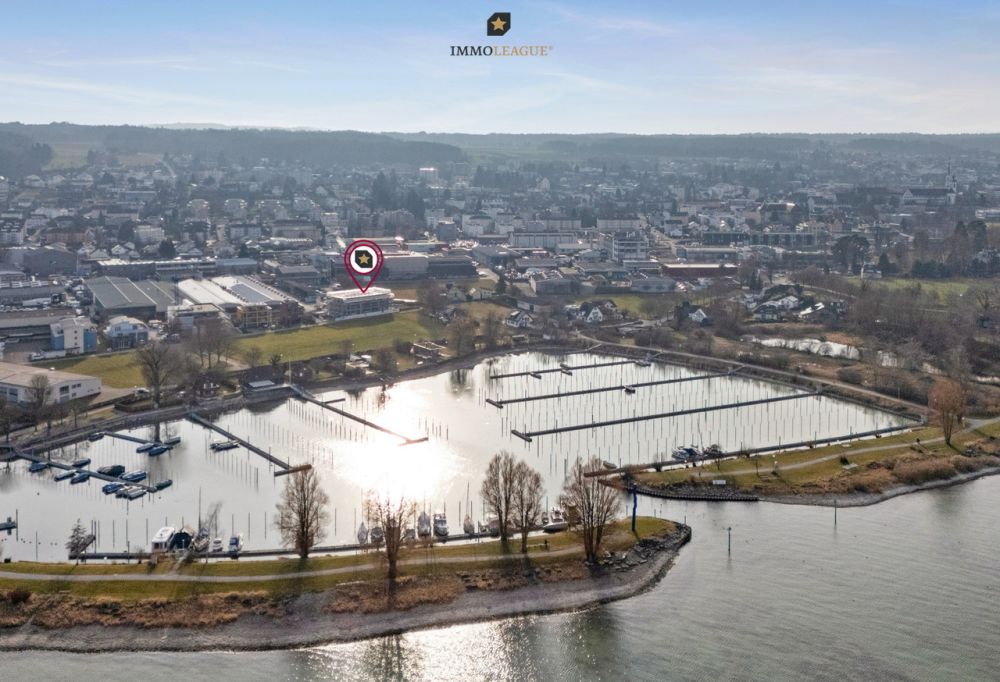 Elegantes Wohnen direkt am Hafen. Neubau Erstbezug. - Wohnen direkt am Hafen von Kreuzlingen.